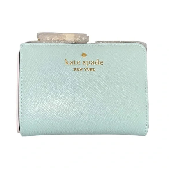 Kate Spade•Madison Blue Glow Small Zip Compact Wallet - Picture 8 of 12